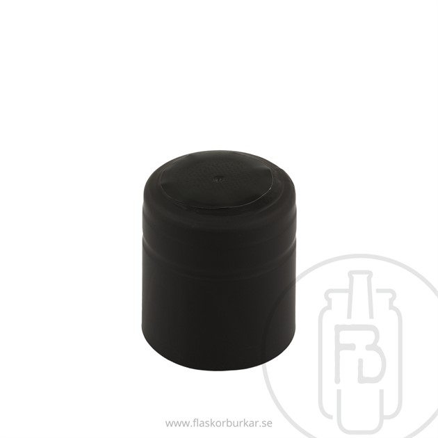 Krymphätta svart matt 35,5x40mm